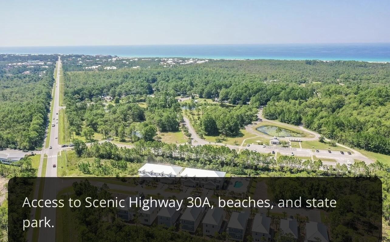 92 Heron's Crossing Santa Rosa Beach, FL 32459 - Photo 25 of 28 a view of a garden
