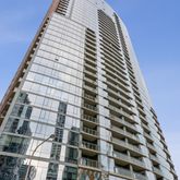 a front view of a building