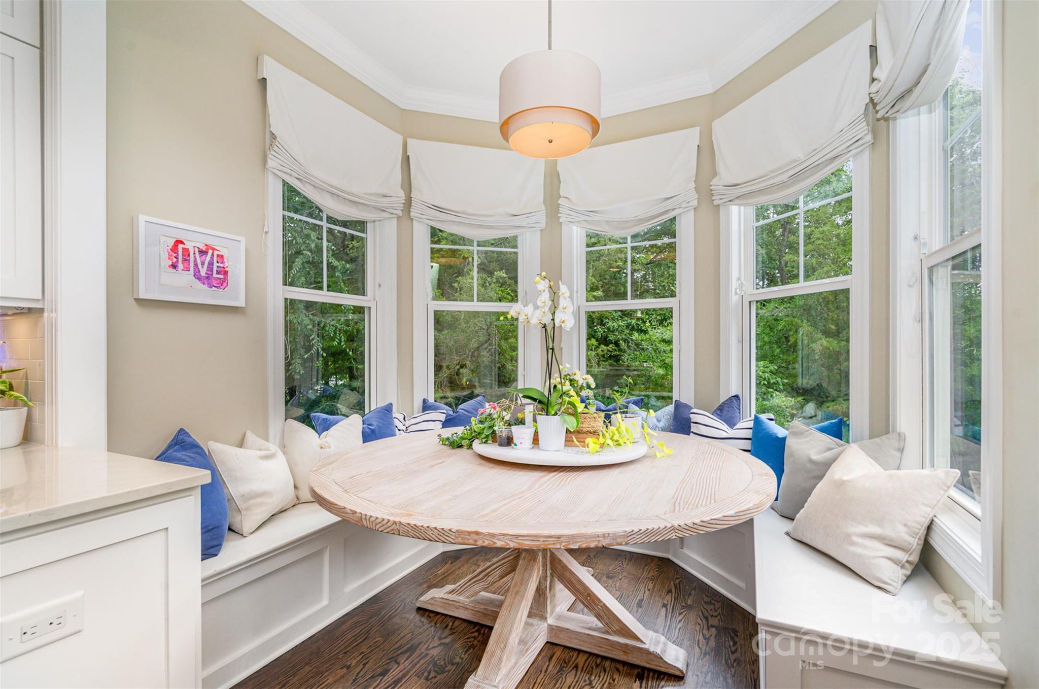 6873 Pine Moss Lane Clover, SC 29710 - Photo 14 of 46 a view of a dining room with furniture window and outdoor view