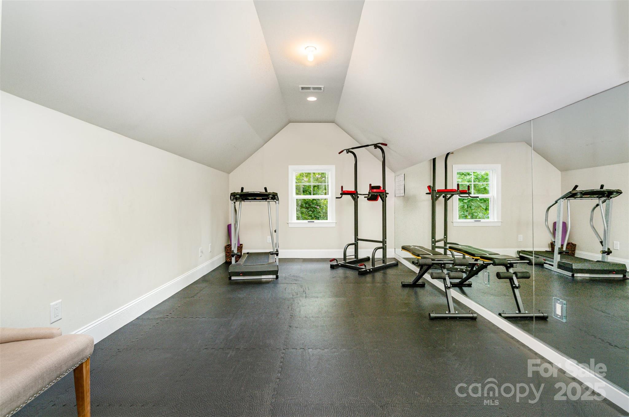 6873 Pine Moss Lane Clover, SC 29710 - Photo 30 of 46 a view of a room with gym equipment