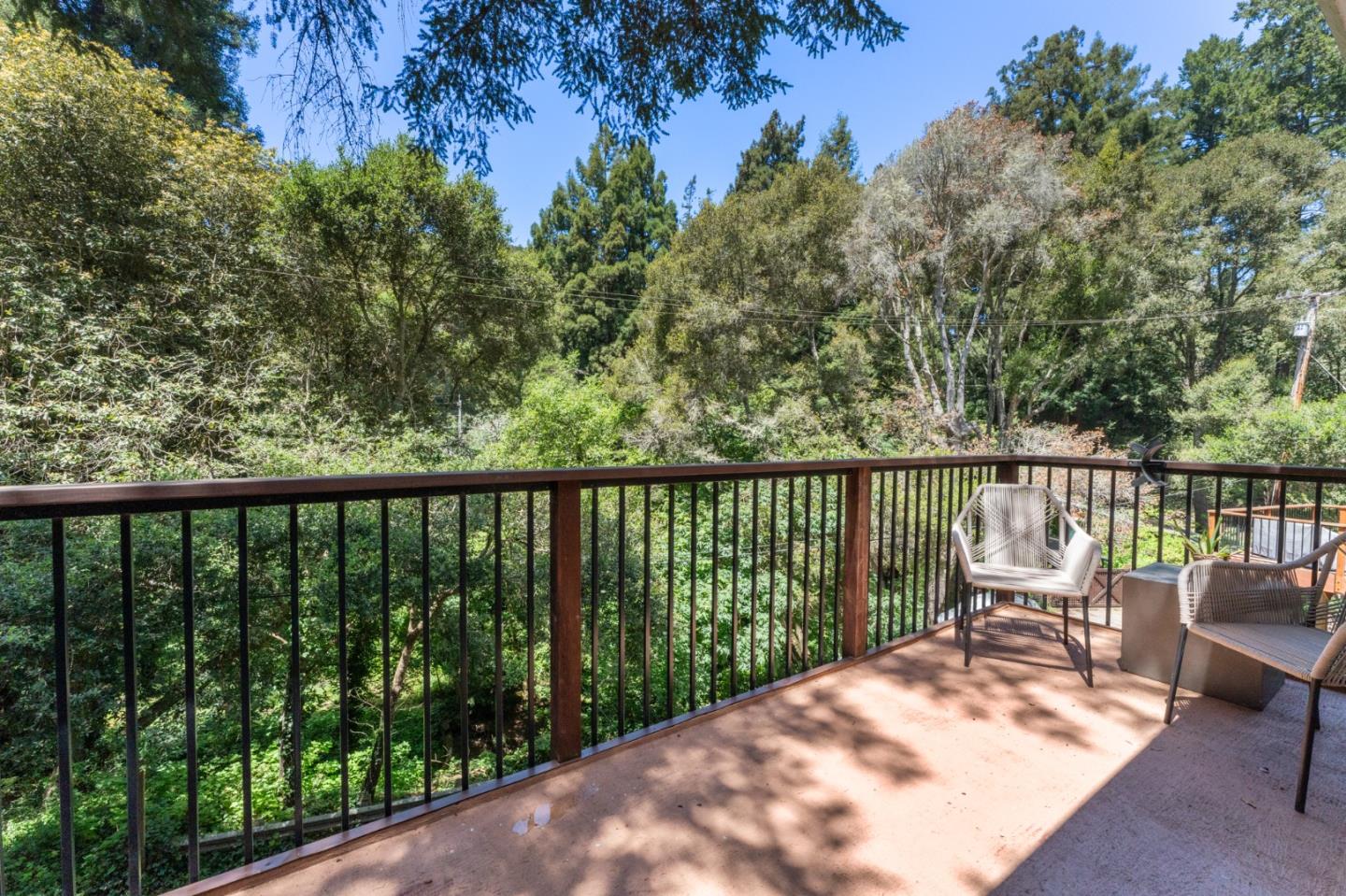 140 Baker Road Aptos, CA 95003 - Photo 33 of 62 a view of a two chairs in the deck