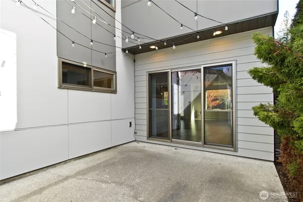 a view of a car garage