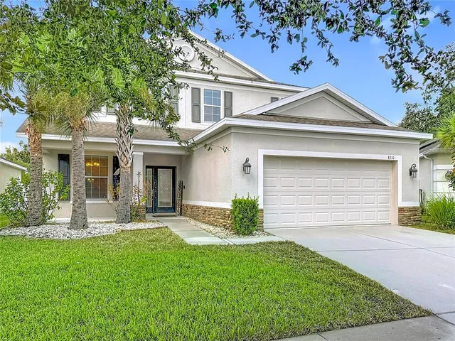 front view of house with a yard