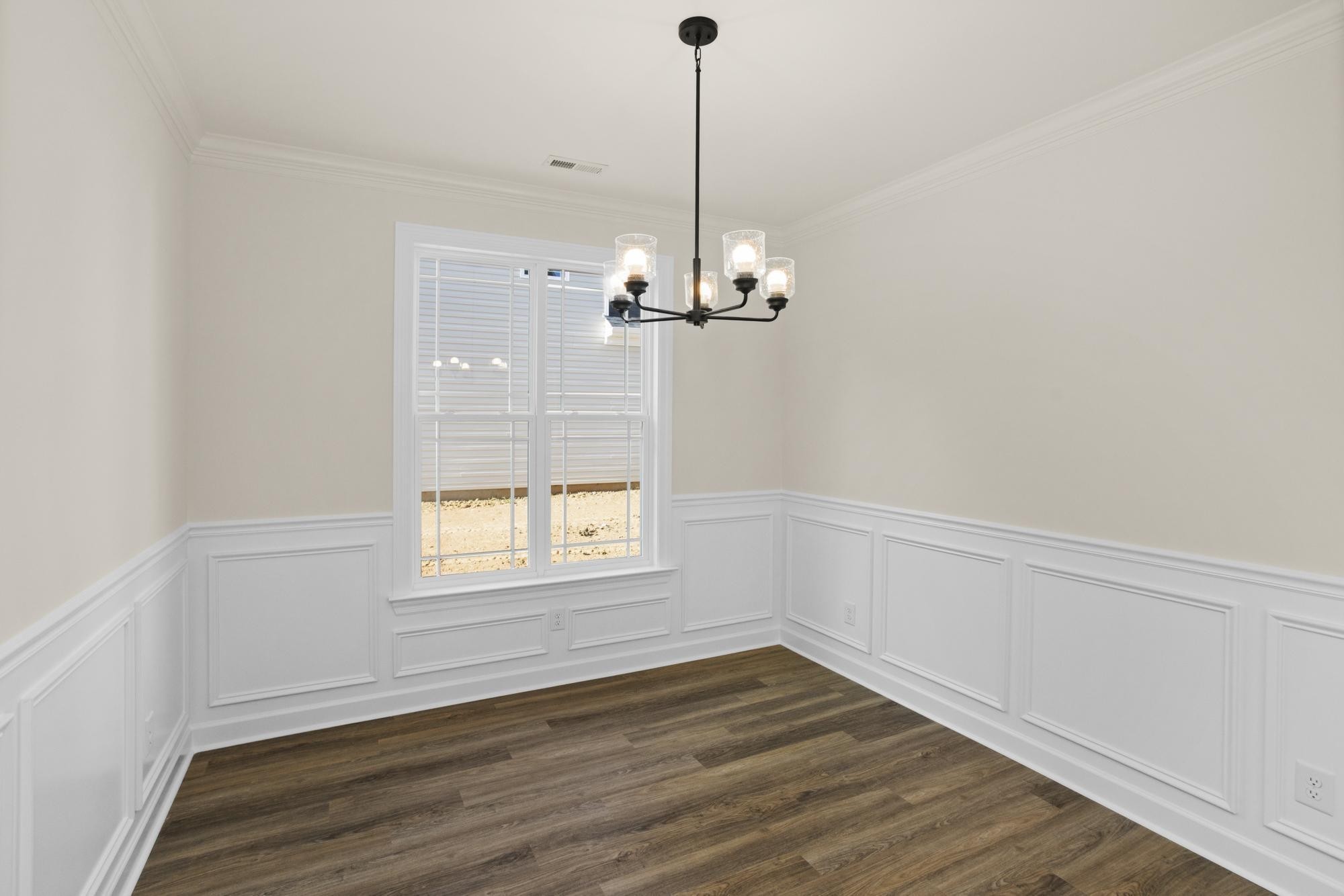 4006 Rampart Way Spring Hill Spring Hill, TN 37174 - Photo 7 of 39 a view of a room with wooden floor chandelier and window