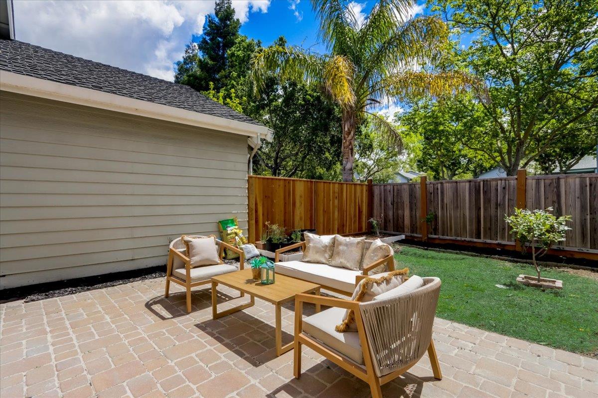 908 Springview Circle San Ramon, CA 94583 - Photo 29 of 31 a backyard of a house with yard fire pit and outdoor seating