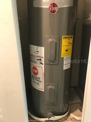 a view of water heater