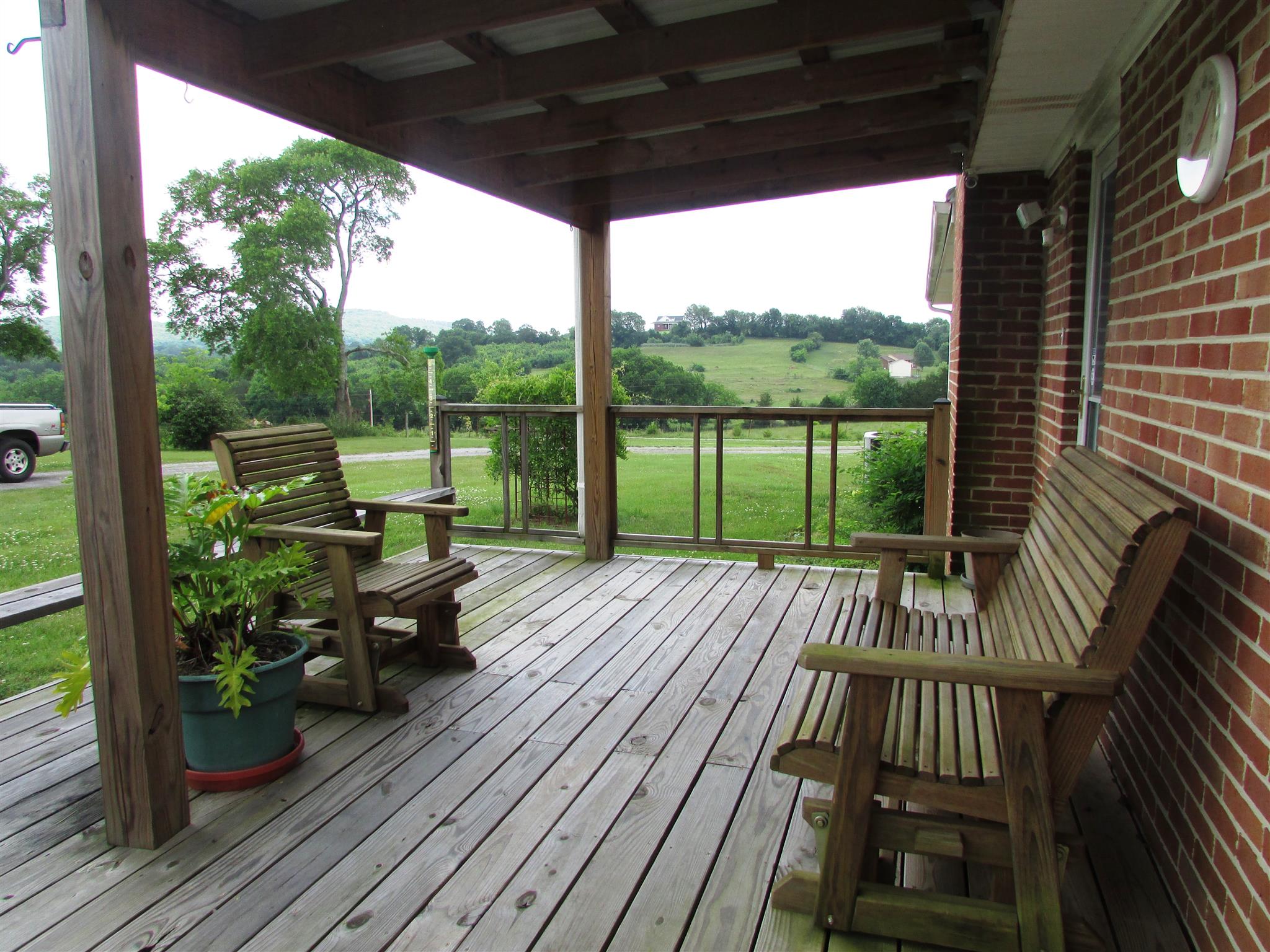 745 New Hope Road Alexandria, TN 37012 - Photo 16 of 30 A private back porch with a view.