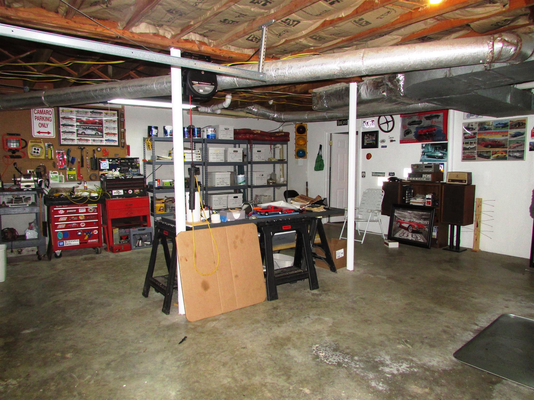 745 New Hope Road Alexandria, TN 37012 - Photo 20 of 30 There are (two)-2 car garages. This is the 2 car basement garage.