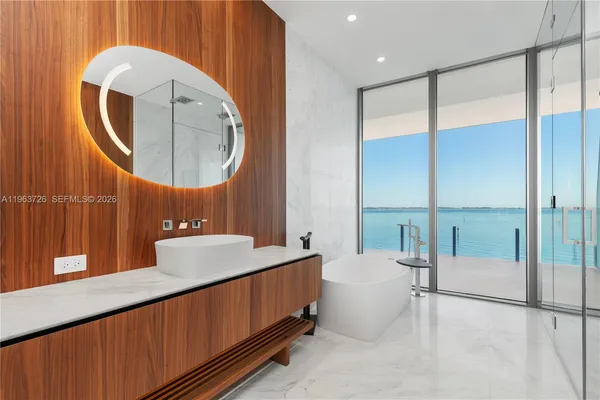 a bathroom with a sink and a bathtub