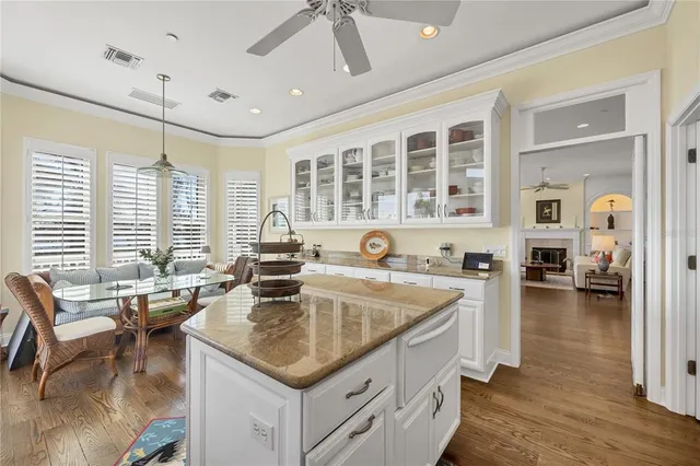 a view of a balcony with an outdoor space
