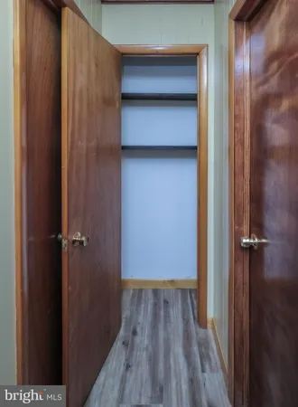 a view of a storage room