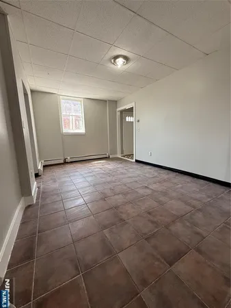 a view of a livingroom with a window