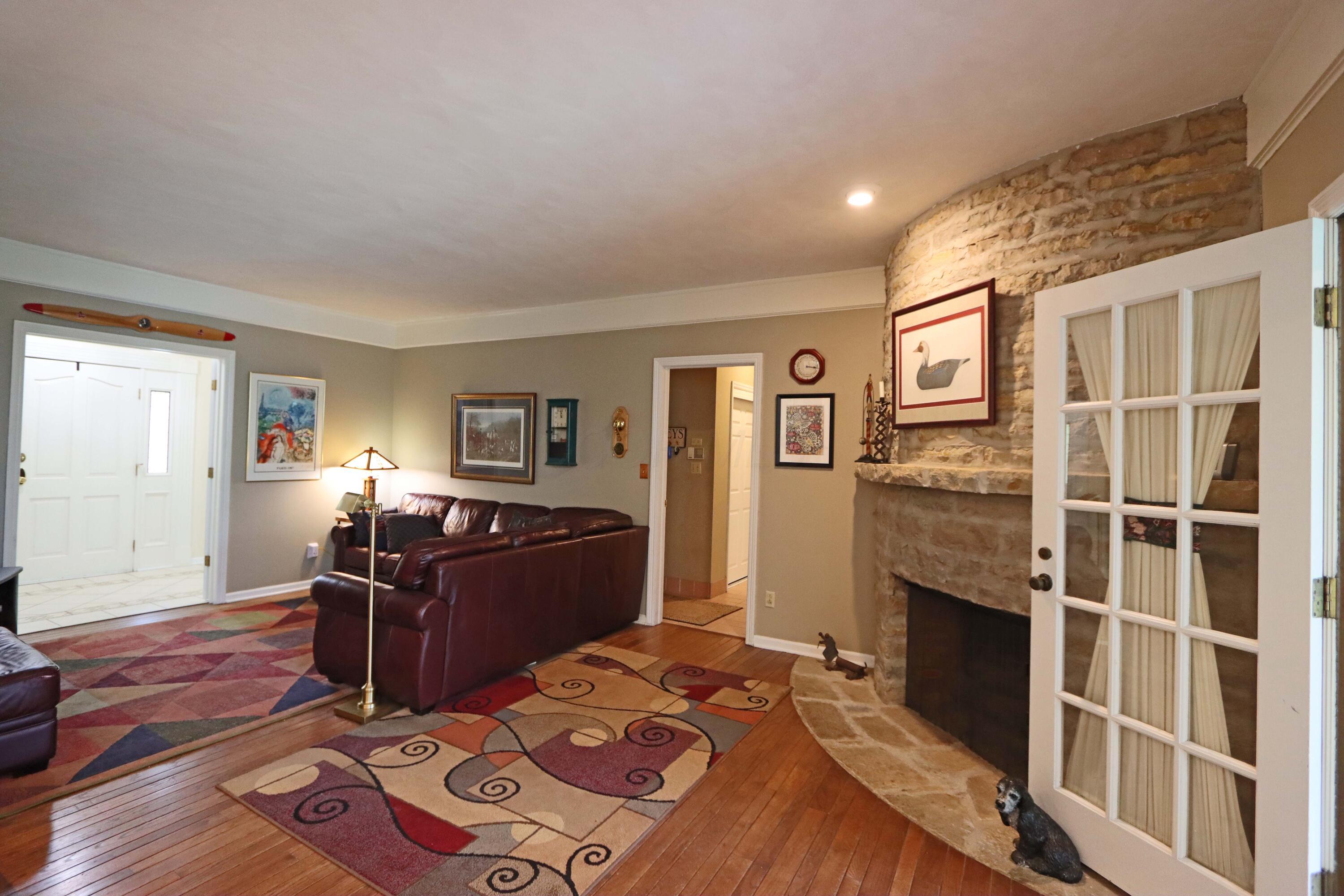 3969 Newhall Road Upper Arlington, OH 43220 - Photo 28 of 82 French doors can be closed during the winter months to make this family room warm and cozy