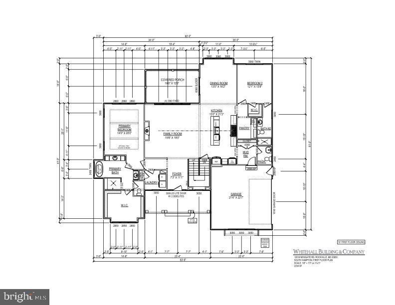 12618 Newgate Road Rockville, MD 20850 - Photo 32 of 33 Main level floor plan,