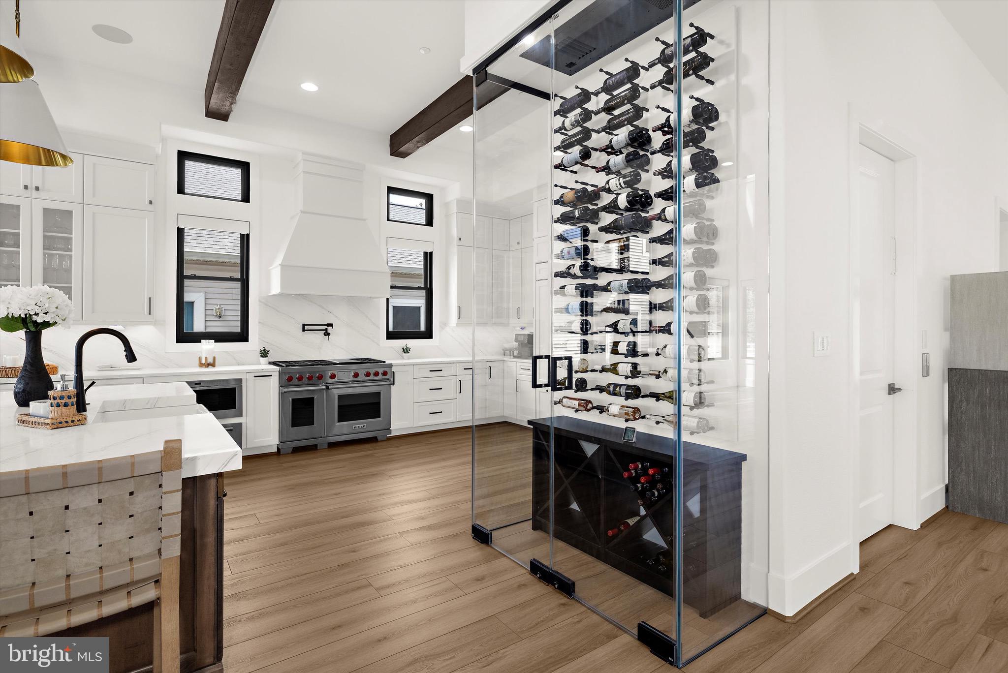 12618 Newgate Road Rockville, MD 20850 - Photo 13 of 33 Examples of work - kitchen and custom wine storage