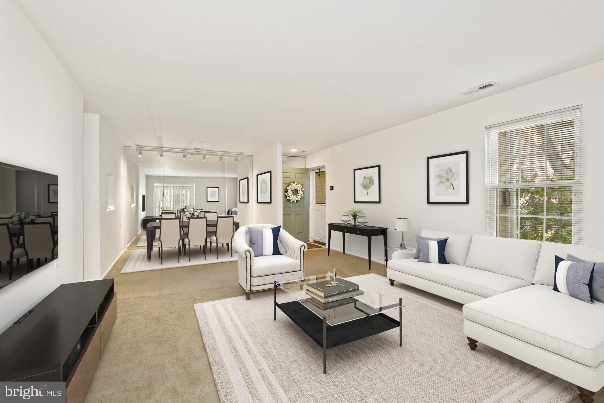 Living Room/ Dining Room Virtual Photo