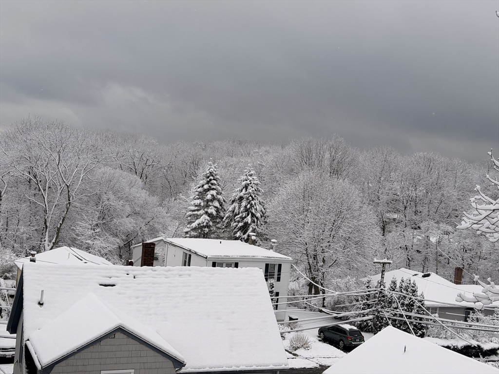 96 Burpee Road, Unit 1 Swampscott, MA 01907 - Photo 16 of 17 a view of a terrace with a snow