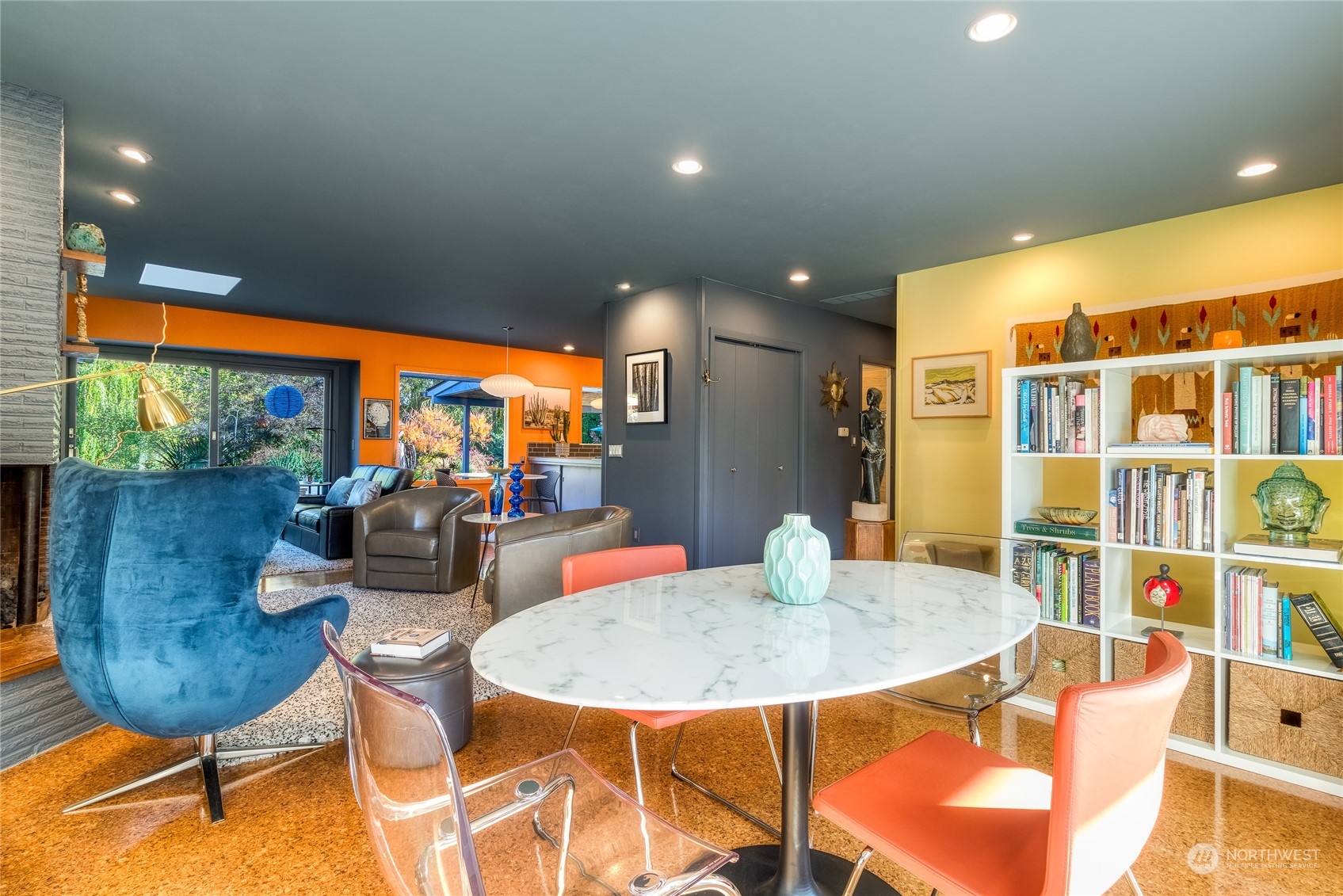1739 Center Street Walla Walla, WA 99362 - Photo 4 of 40 a view of a dining room with furniture and a floor to ceiling window