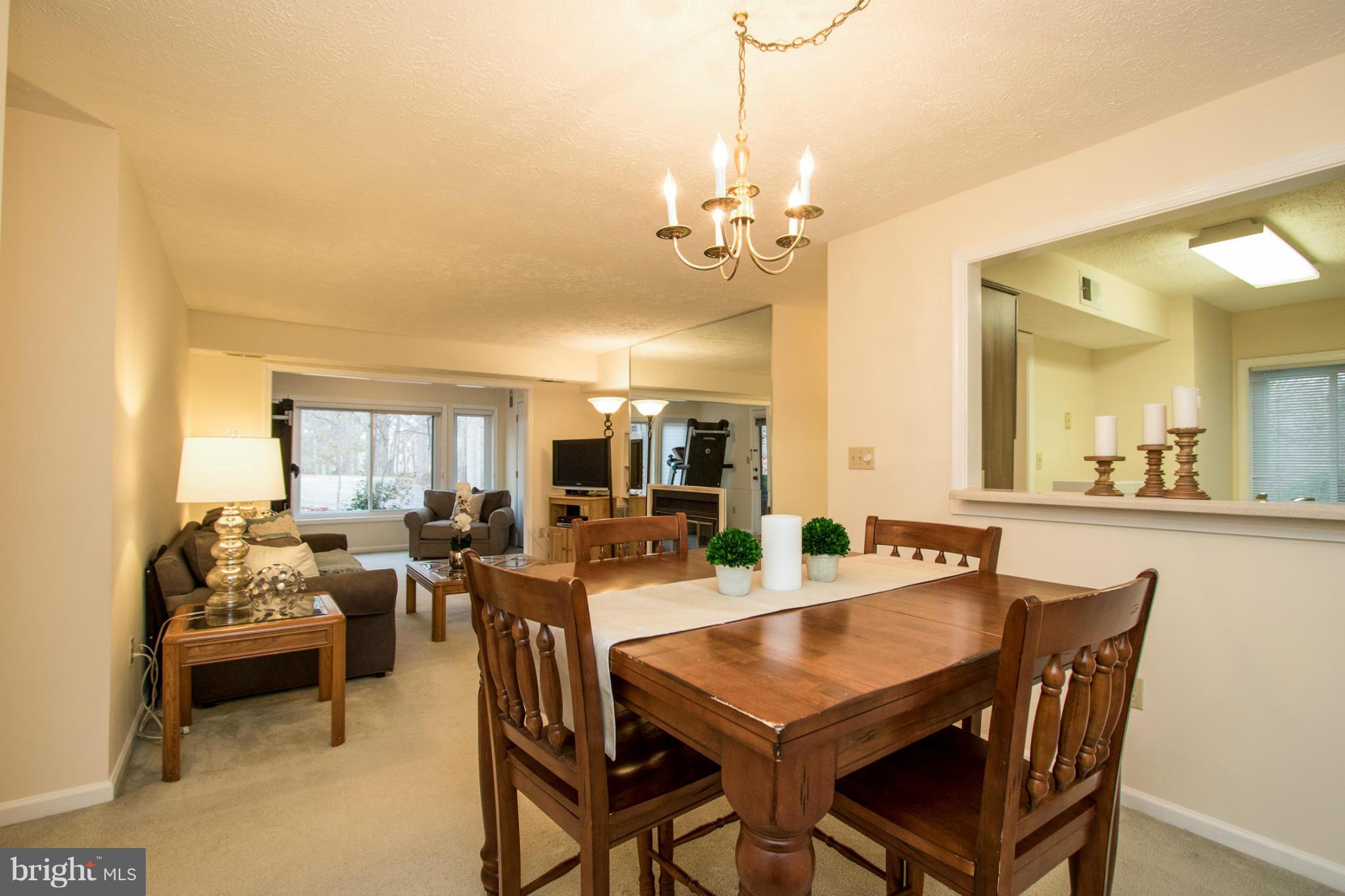2231 Hunter's Run Drive, Unit 2231 Reston, VA 20191 - Photo 10 of 30 Open to Kitchen & Living Room