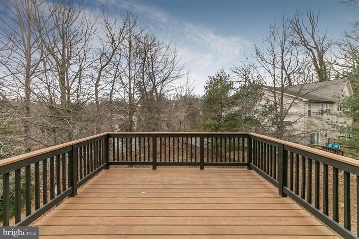 5914 Pimlico Road Baltimore, MD 21209 - Photo 17 of 37 Extra large deck overlooking trees