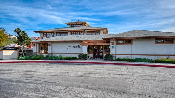 a backyard of a house with outdoor seating