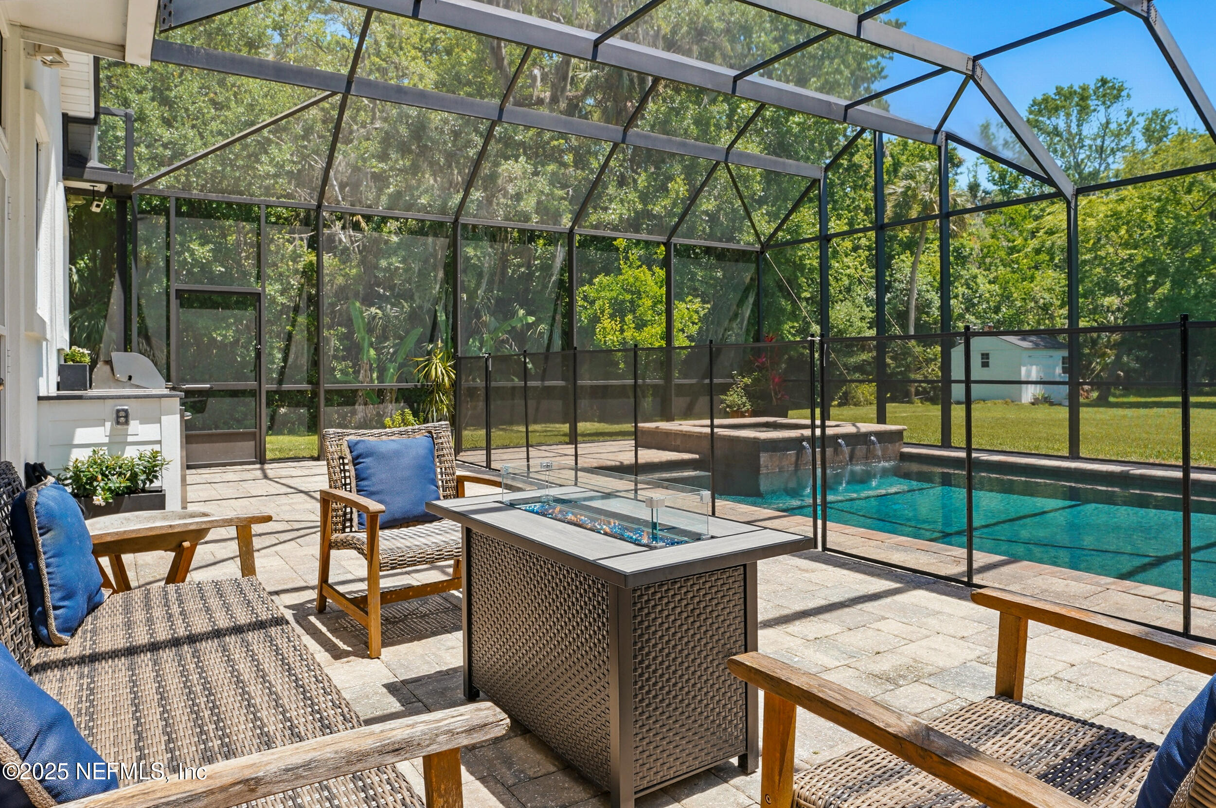 150 South Roscoe Boulevard Ponte Vedra Beach, FL 32082 - Photo 61 of 84 Large Screened Pool Area