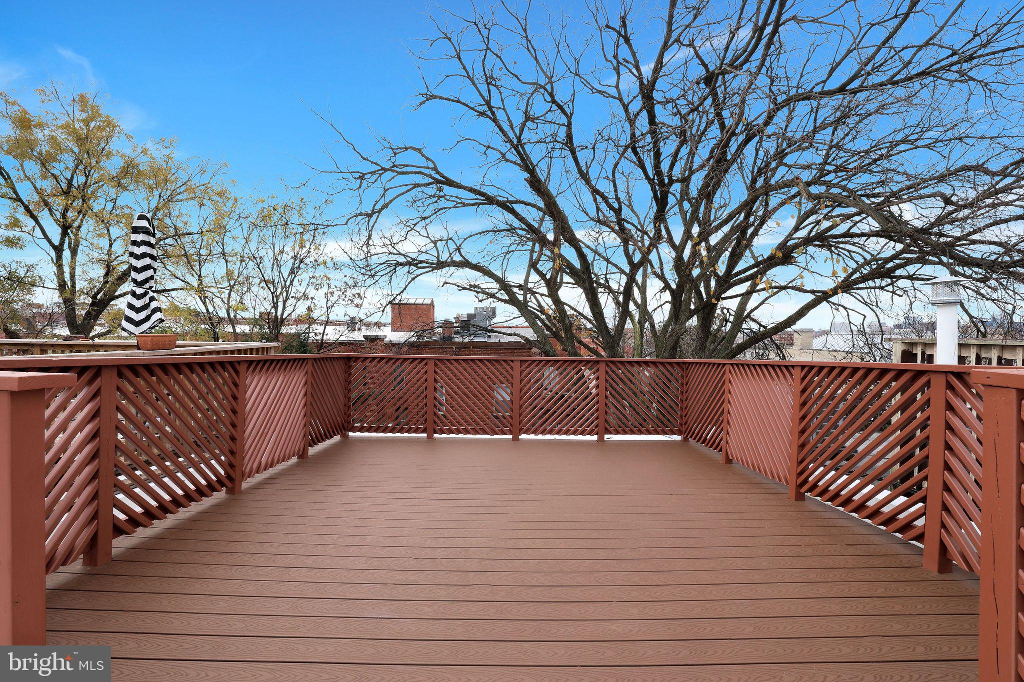 2230 Decatur Place Northwest Washington, DC 20008 - Photo 18 of 22 Rooftop deck