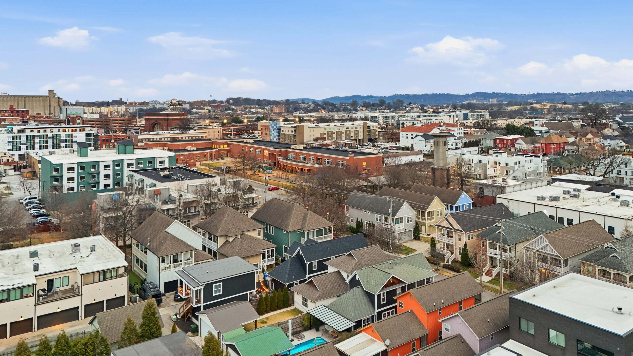 1709 Long Street Chattanooga, TN 37408 - Photo 41 of 44 Aerial