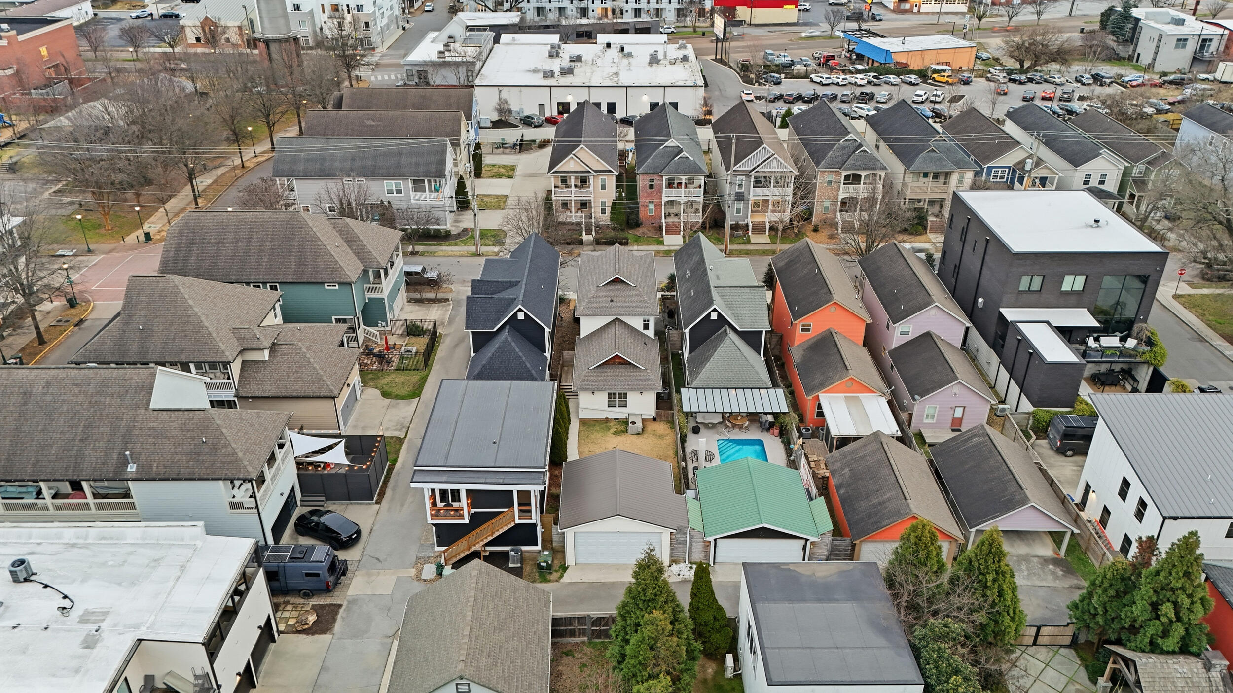 1709 Long Street Chattanooga, TN 37408 - Photo 43 of 44 Aerial