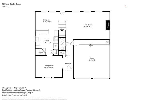 $2,345 | 10 Prairie Oak Drive, Conroe, TX 77385