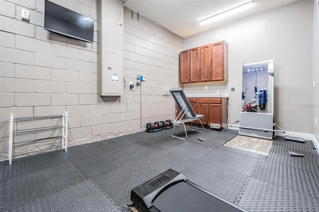 a picture of a park with a white top