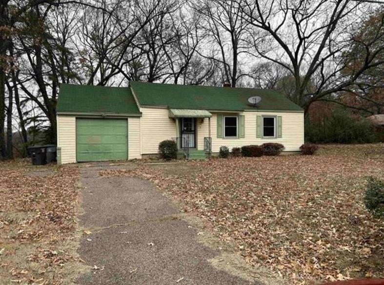 904 North Ball Road Memphis, TN 38106 - Photo 1 of 8 a view of a house with a yard and large tree