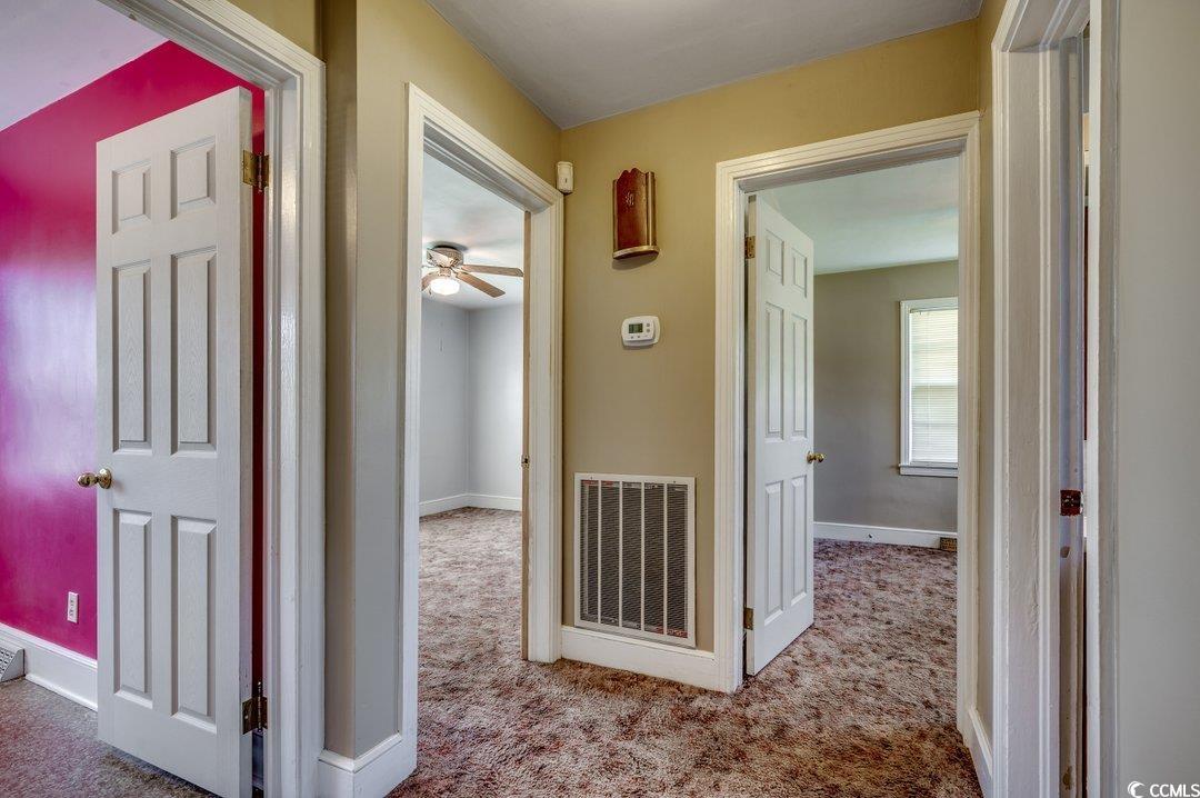 4278 Thomas Street Loris, SC 29569 - Photo 11 of 24 Hall featuring light colored carpet