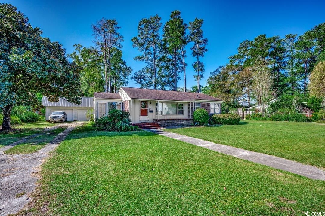 4278 Thomas Street Loris, SC 29569 - Photo 24 of 24 Ranch-style home featuring a front yard