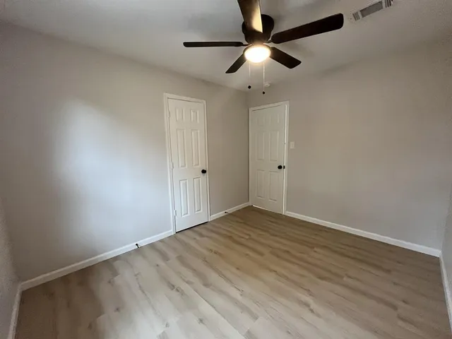wooden floor in an empty room