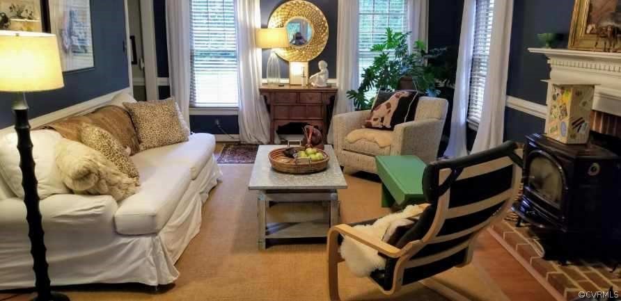 878 Three Chopt Road Manakin-Sabot, VA 23103 - Photo 5 of 11 The designer paint colors picked by the artist hom