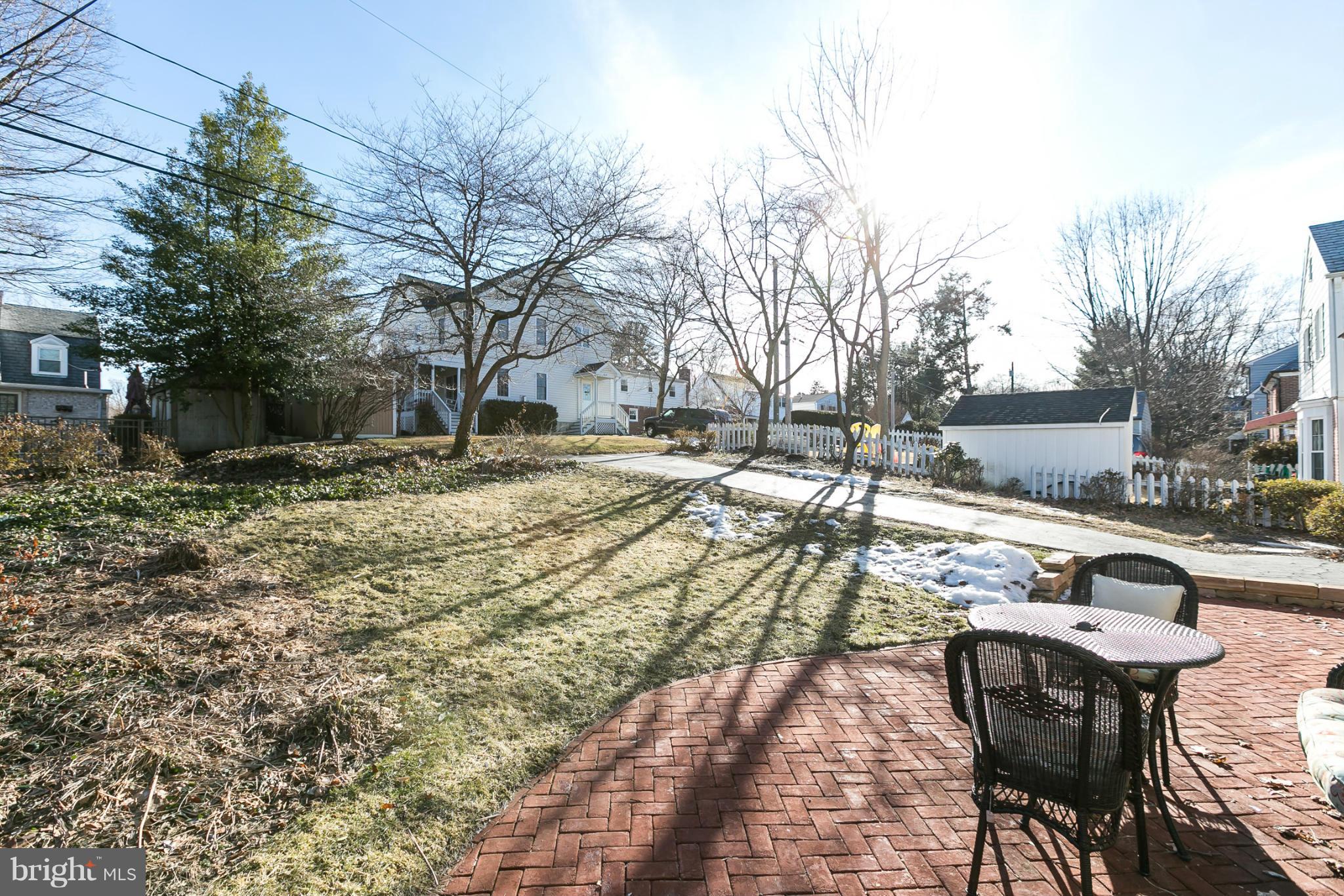 611 Wilton Road Towson, MD 21286 - Photo 30 of 30 a view of backyard with wooden fence
