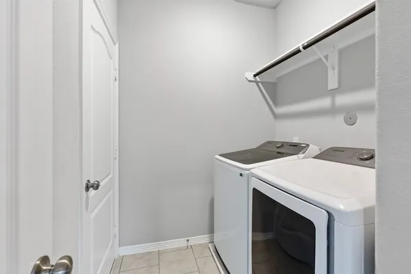 a view of a backyard with a garden