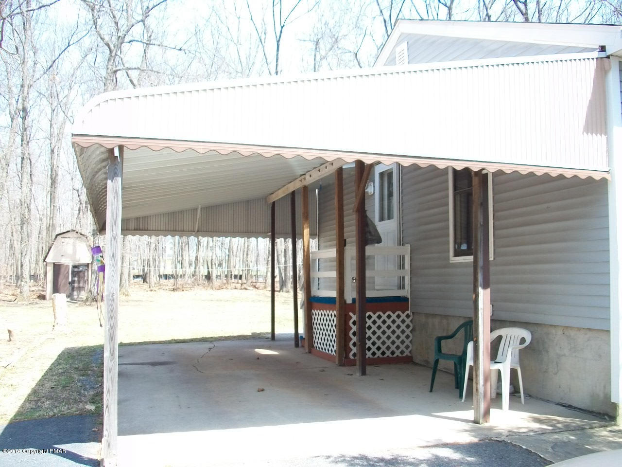 146 Cartwright Road Blakeslee, PA 18610 - Photo 12 of 14 Carport/ Patio