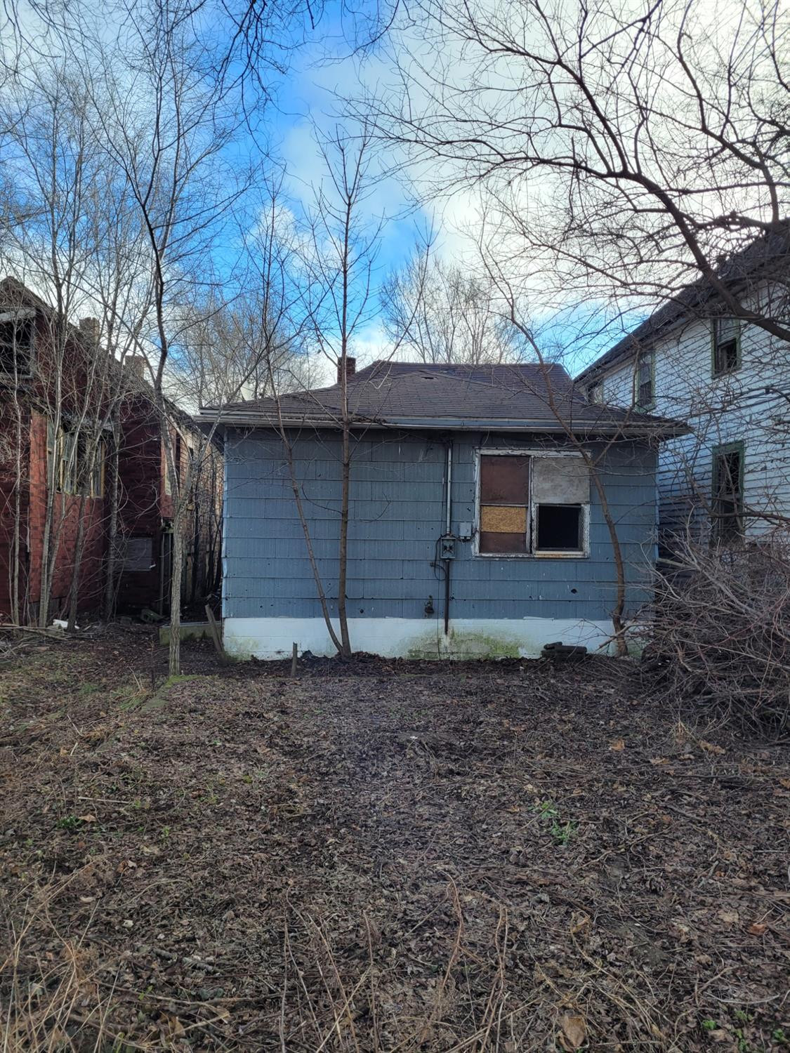 1736 Fillmore Street Gary, IN 46407 - Photo 14 of 14 a front view of a house with a yard