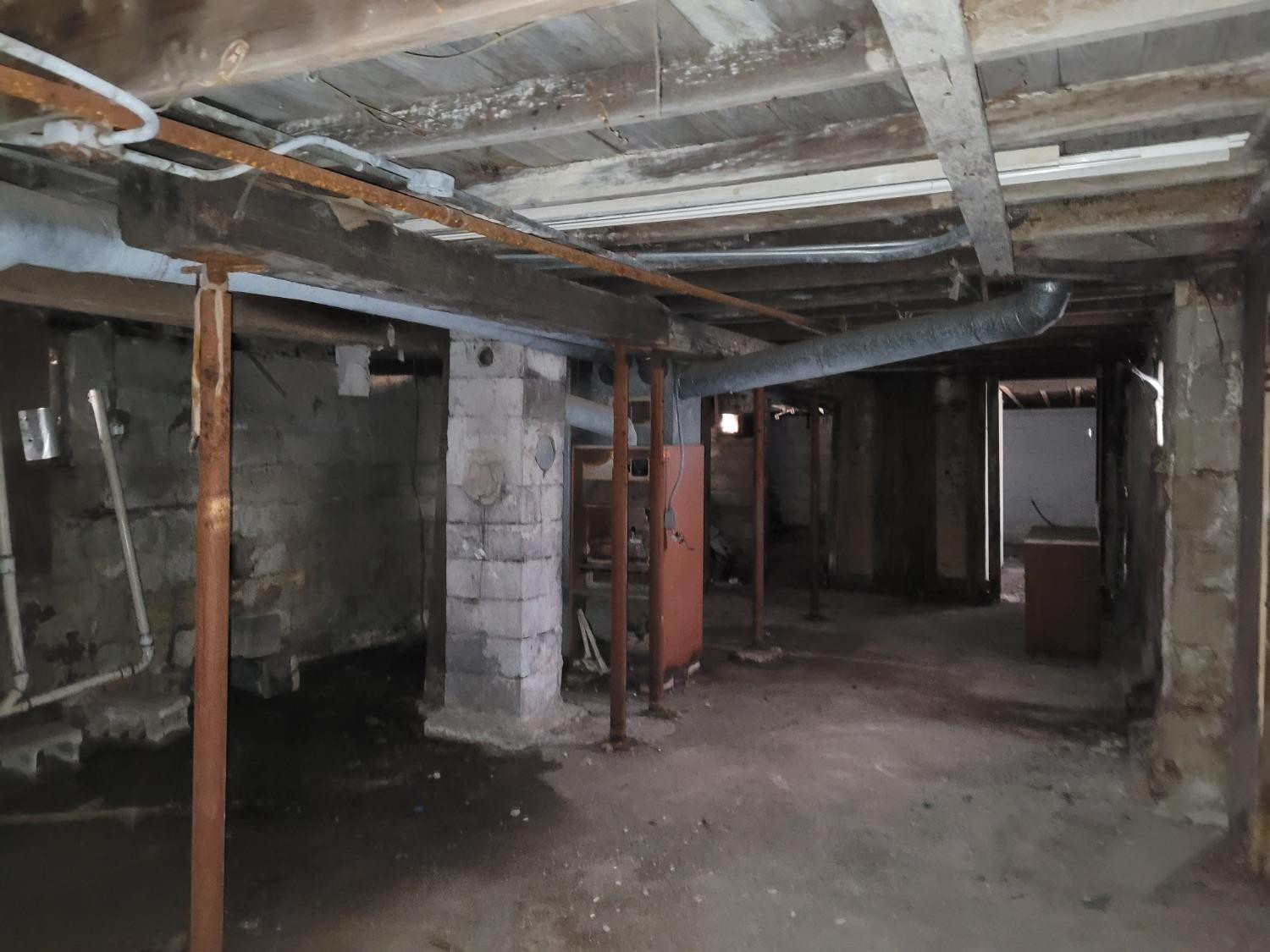 1736 Fillmore Street Gary, IN 46407 - Photo 10 of 14 a view of water heater room with closet