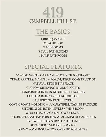 $1,845,000 | 419 Campbell Hill Street Northwest, Marietta, GA 30060