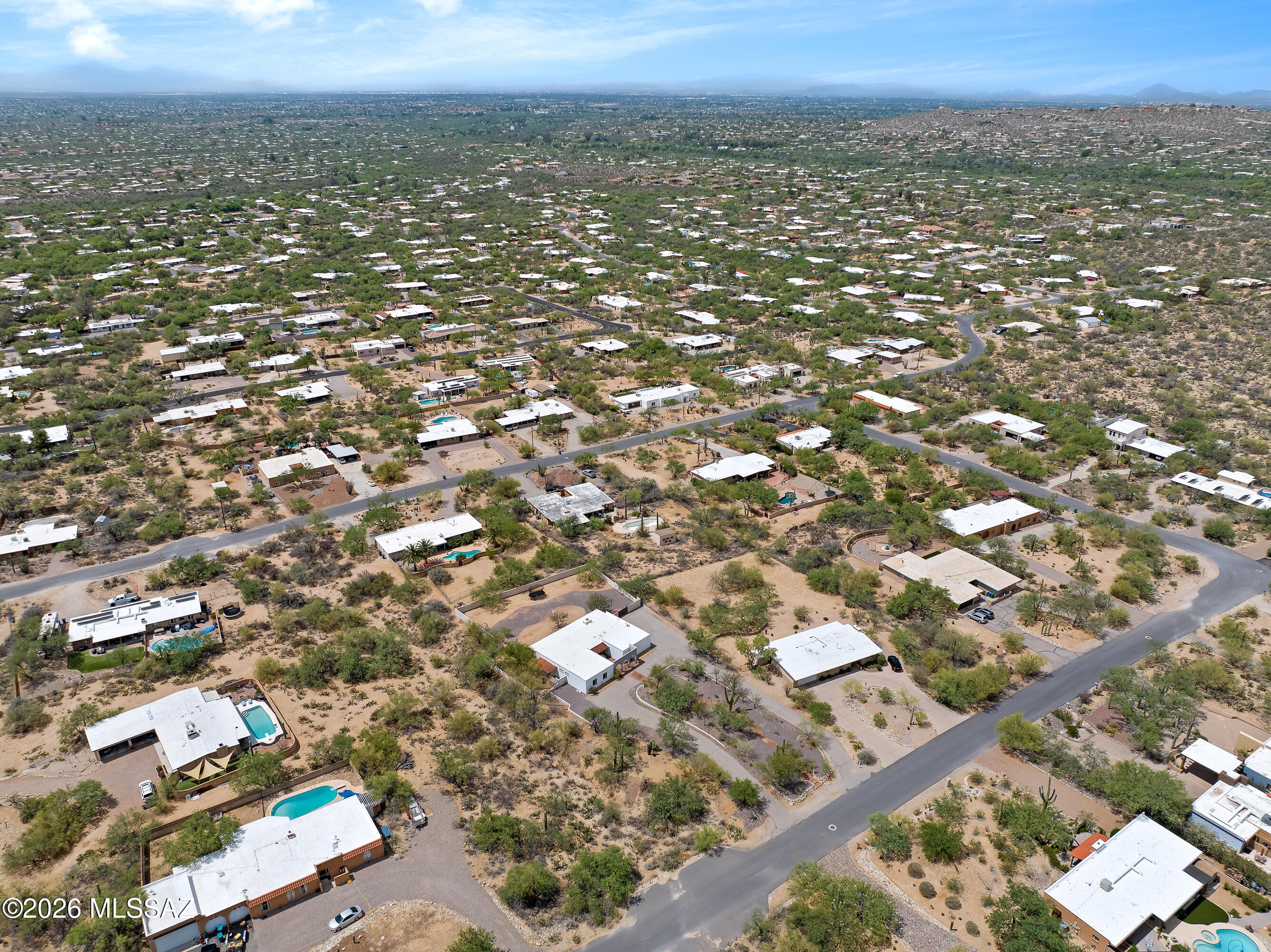 9420 East Ravine Trail Tucson, AZ 85749 - Photo 37 of 39 a view of city and mountain