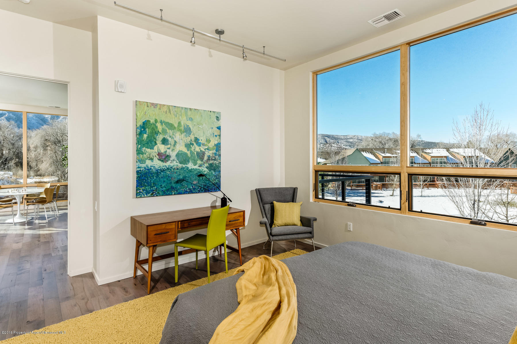 104 Evans Road, Unit 201 Basalt, CO 81621 - Photo 13 of 23 a view of a livingroom with furniture water view and a large window