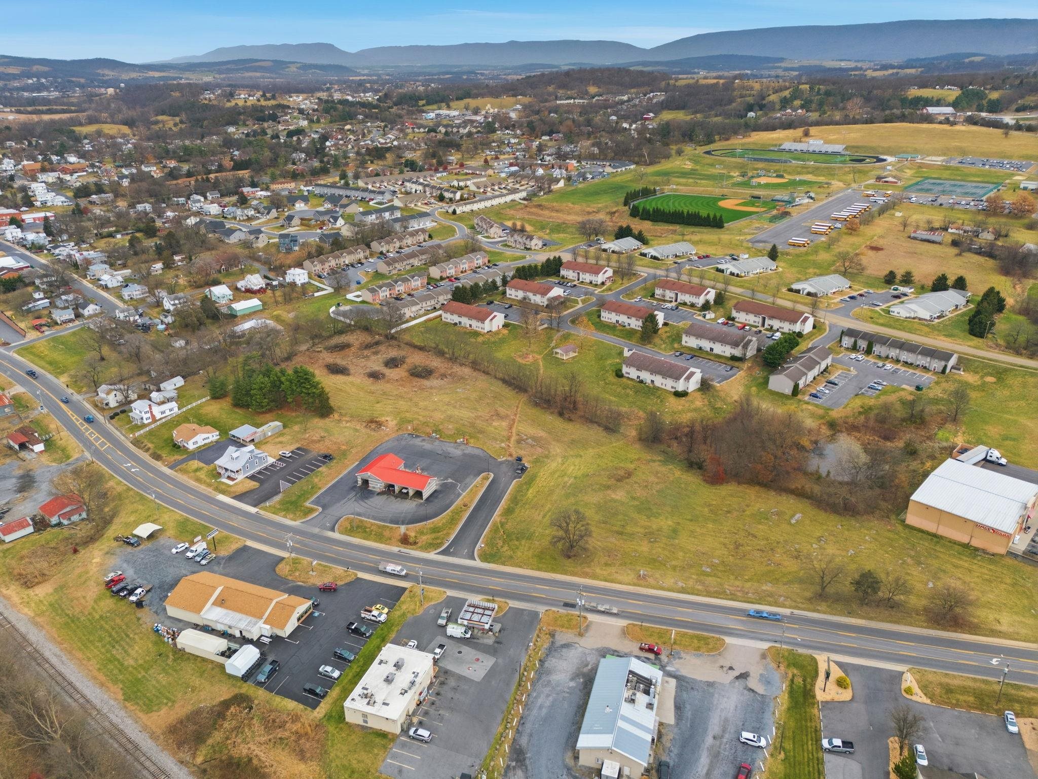0 Main Street South Broadway, VA 22815 - Photo 3 of 11 an aerial view of residential houses with outdoor space
