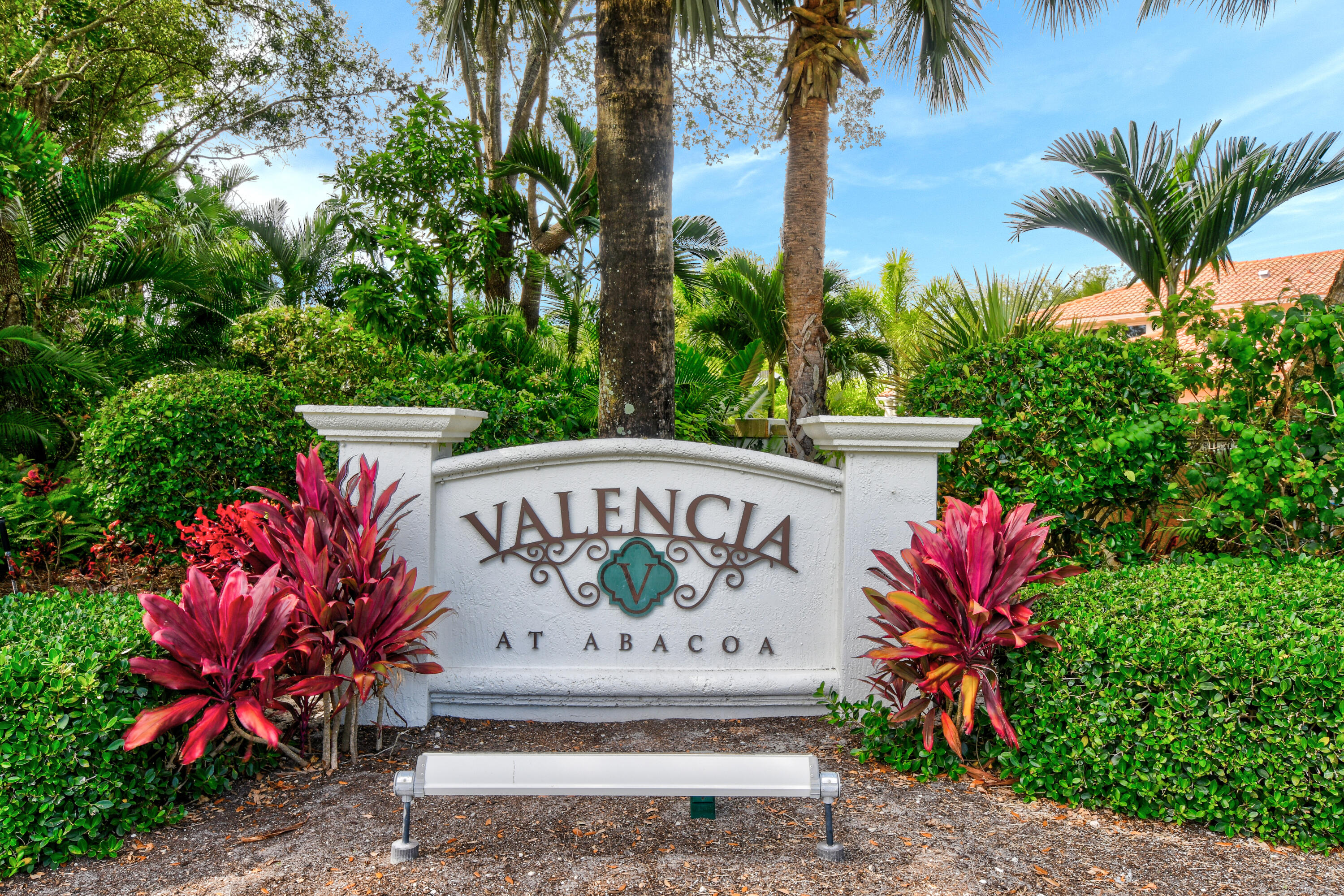 111 Bilboa Drive Jupiter, FL 33458 - Photo 30 of 35 a sign that is on a brick wall