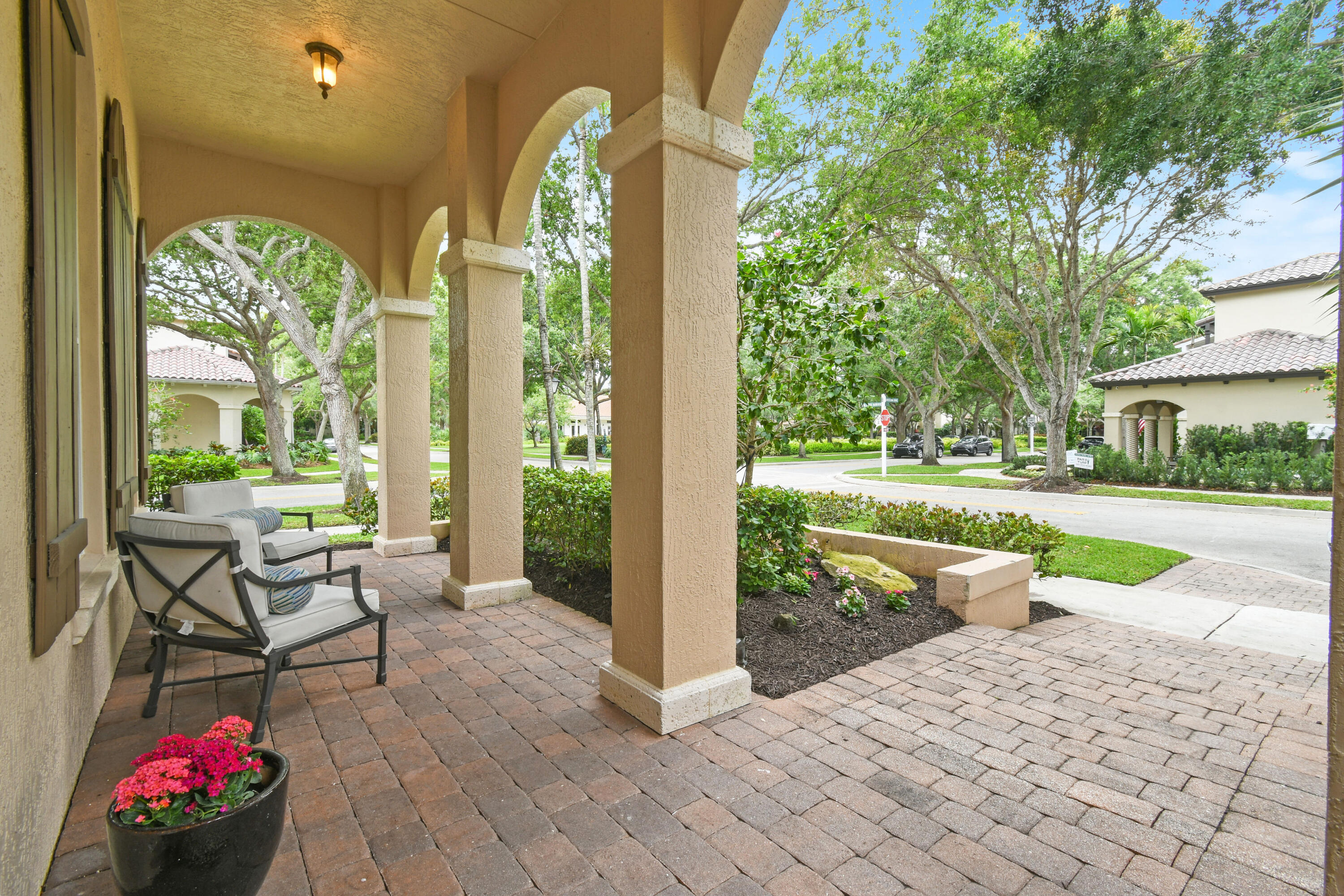 111 Bilboa Drive Jupiter, FL 33458 - Photo 5 of 35 a view of a house with backyard and sitting area