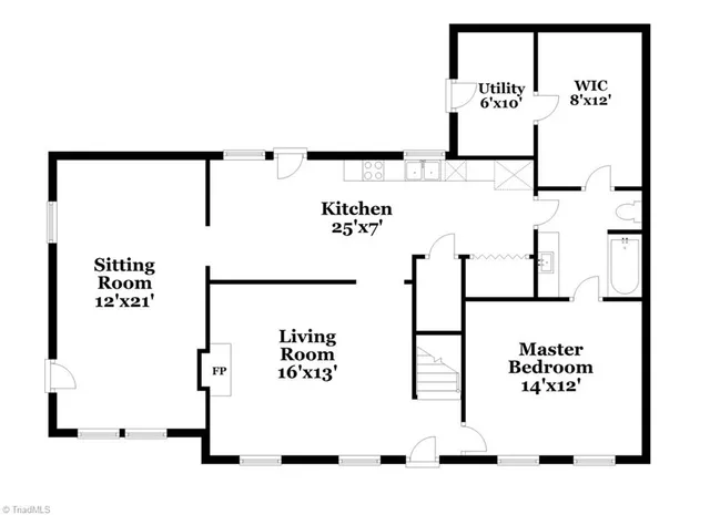 $1,820 | 2539 Old Mill Road, High Point, NC 27265