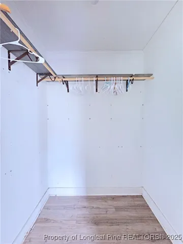 a view of walk in closet