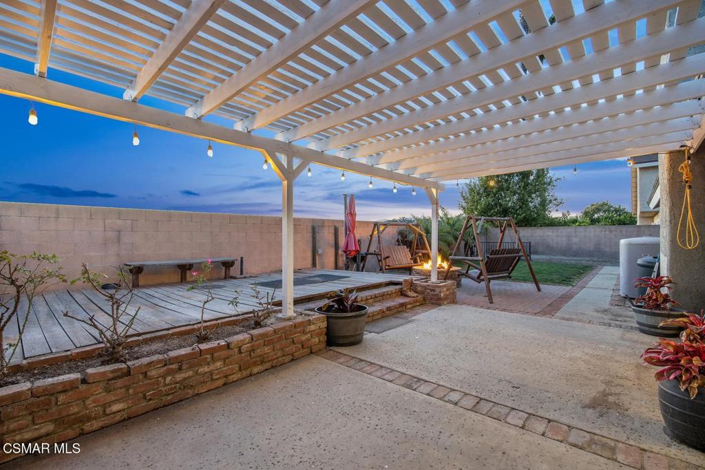 4787 North Buttercreek Road Moorpark, CA 93021 - Photo 26 of 31 a outdoor space with patio lots of furniture and the backyard